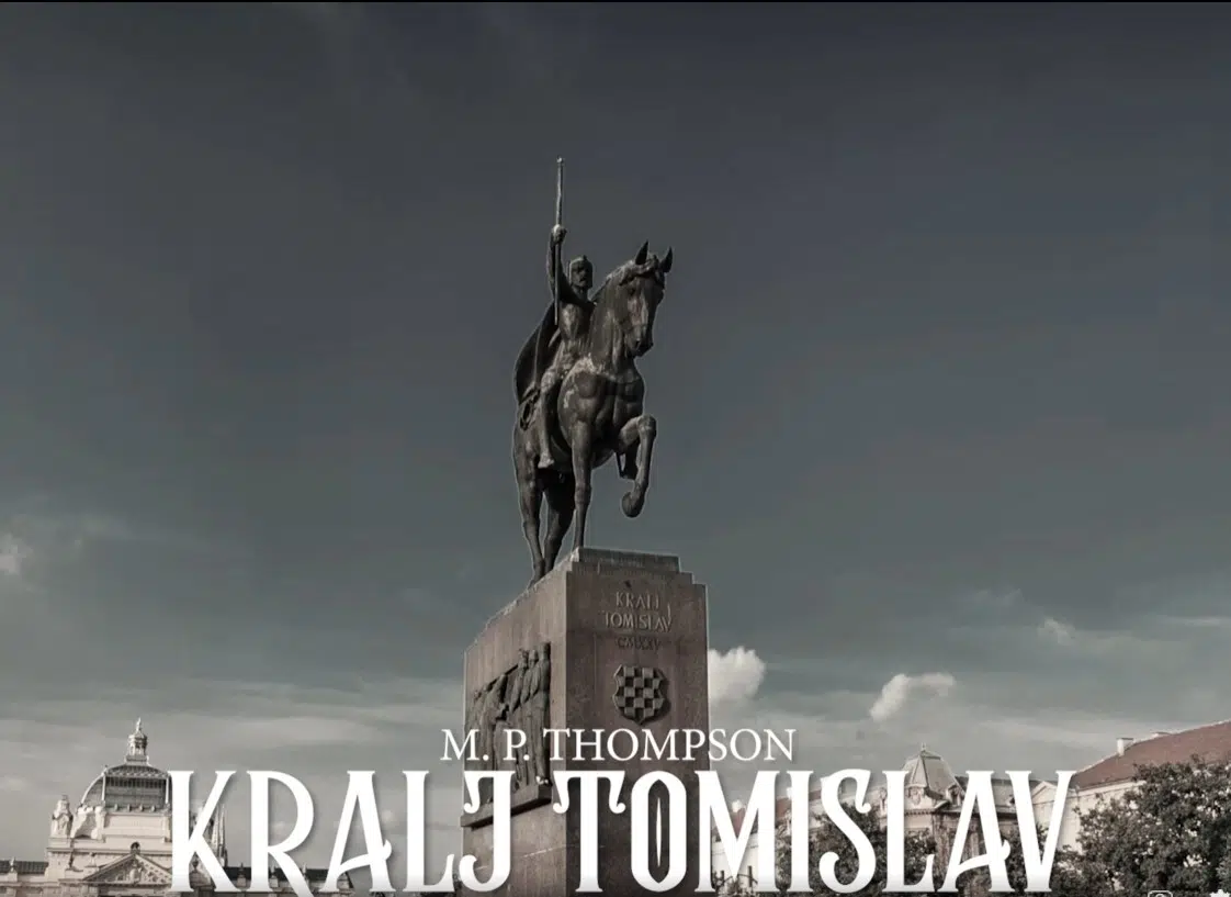Zbog nelegalne objave demo verzije, Thompson ranije objavio pjesmu “Kralj Tomislav”