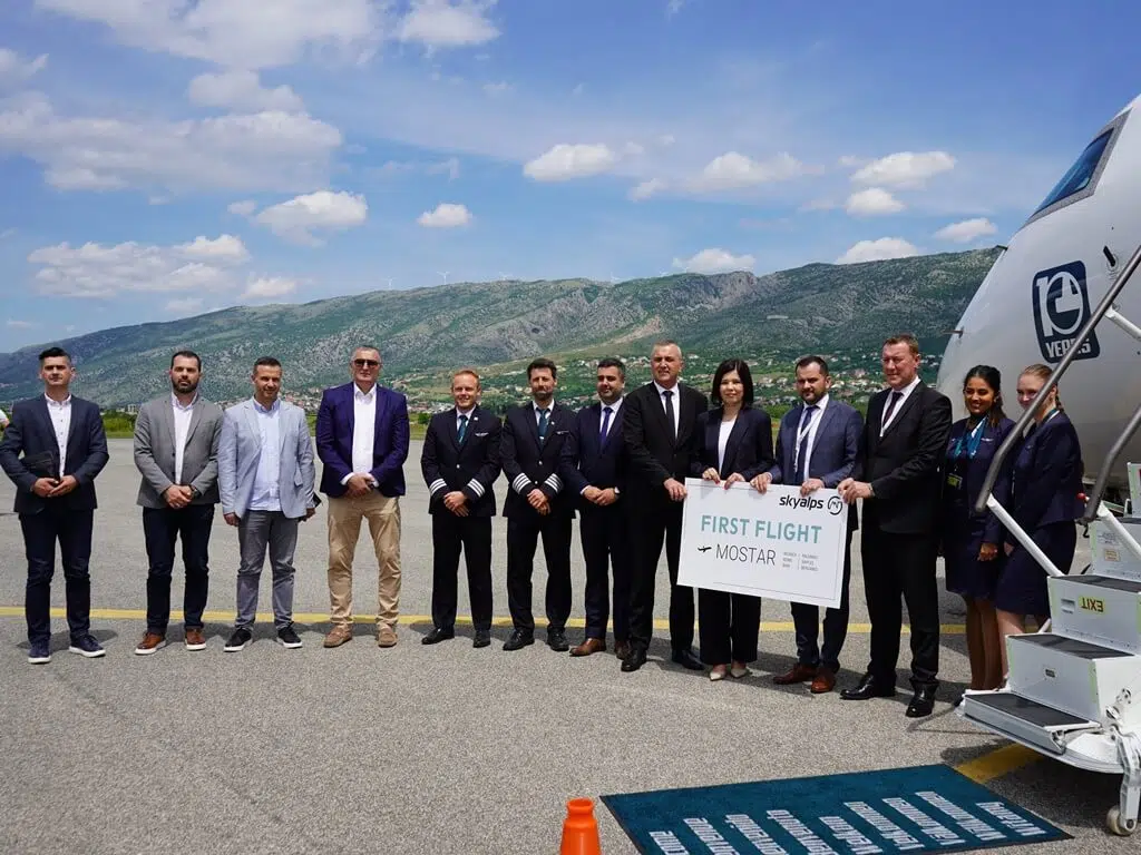 Zračna luka Mostar službeno postala baza aviokompanije Sky Alps
