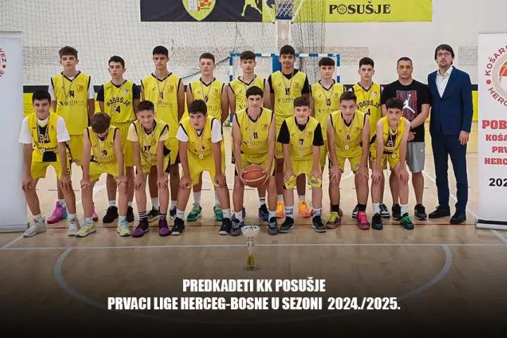 Sjajan uspjeh mladih košarkaša Posušja