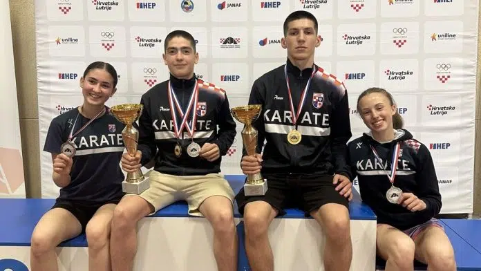 Karate klub Brotnjo-Hercegovina s dva prvaka i pet finala na