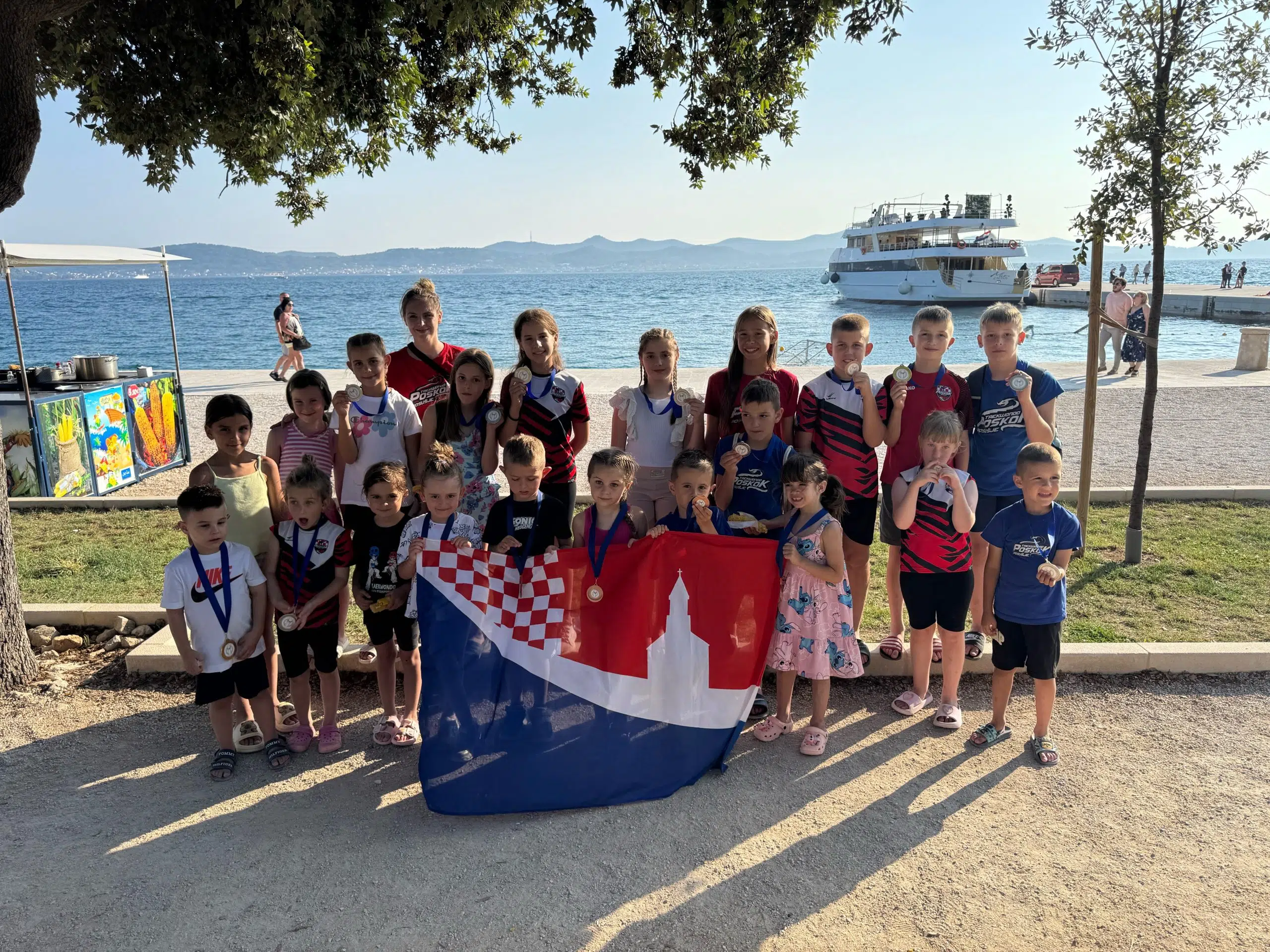 TKD Poskok: 22 medalje u Zadru