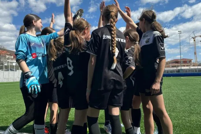 Mlade nogometašice Intera na završnici Regionalne lige U13