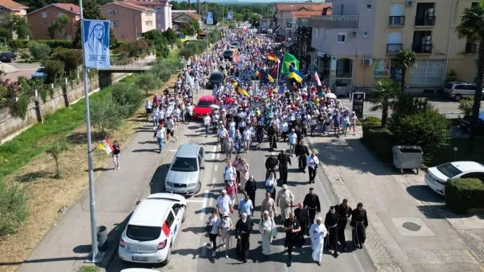 Hodočasnici molili za mir na 34. Hodnji mira