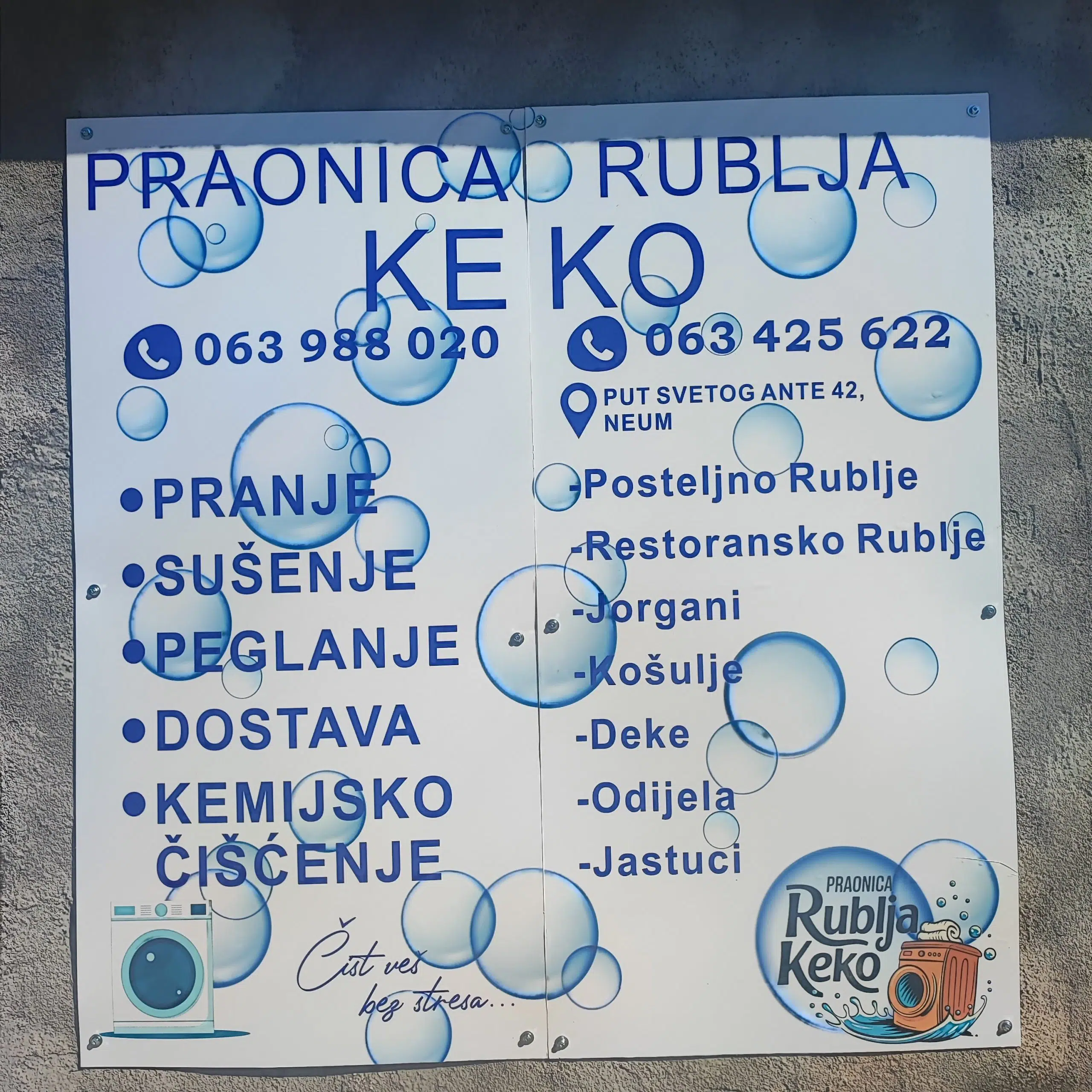 Olakšajte sebi svakodnevnicu uz praonicu i čistionicu rublja “Keko”