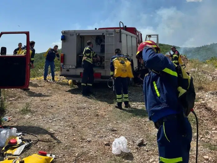 Civilna zaštita ŽZH zahvalila svima koji su pomogli u gašenju