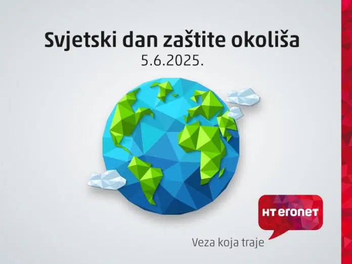 Svjetski dan zaštite okoliša s HT Eronetom: Misli digitalno, djeluj