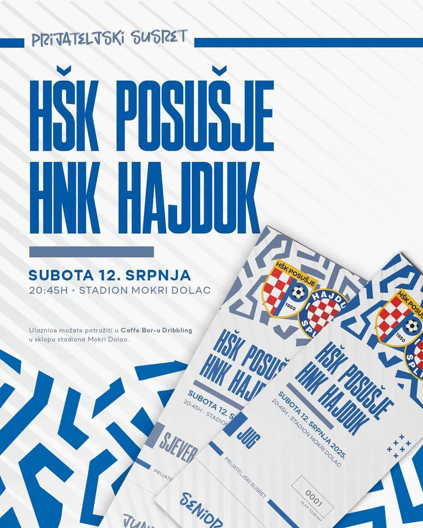 Počinje pretprodaja ulaznica za utakmicu Posušje – Hajduk