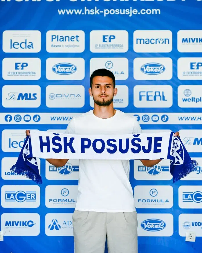 Širokobriježanin Mate Zvonimir Lasić potpisao za HŠK Posušje