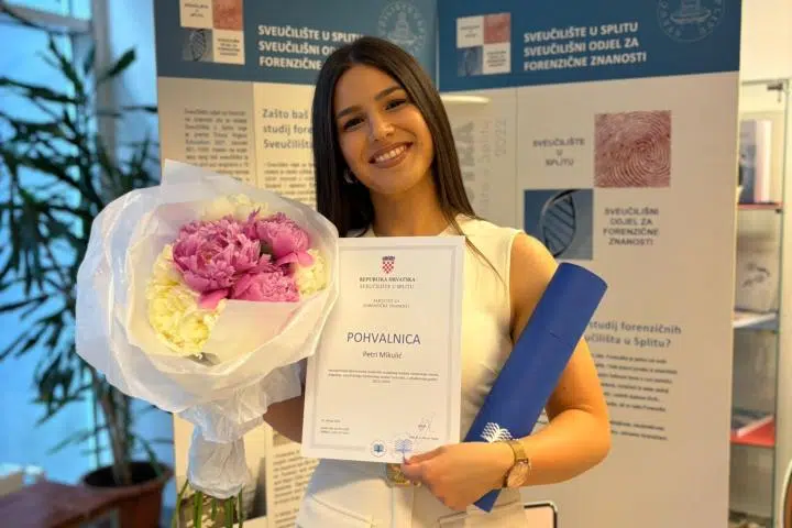 Mladoj studentici iz Posušja Petri Mikulić Rektorova nagrada za izvrsnost
