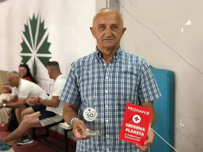 Čapljinci nagrađeni za humanost: Ivica Musulin darovao krv 75 puta, a još 4 Čapljinca 50 puta!