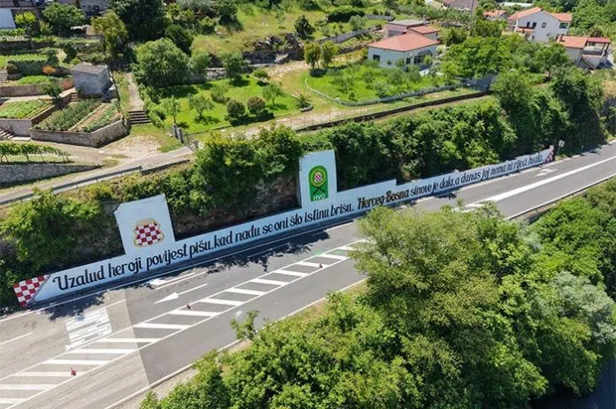 JP Ceste zatražile uklanjanje grafita HRHB u Dračevu