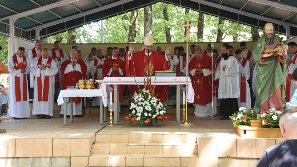 Mons. Mladen Vukšić predvodio misno slavlje na blagdan sv. Jakova