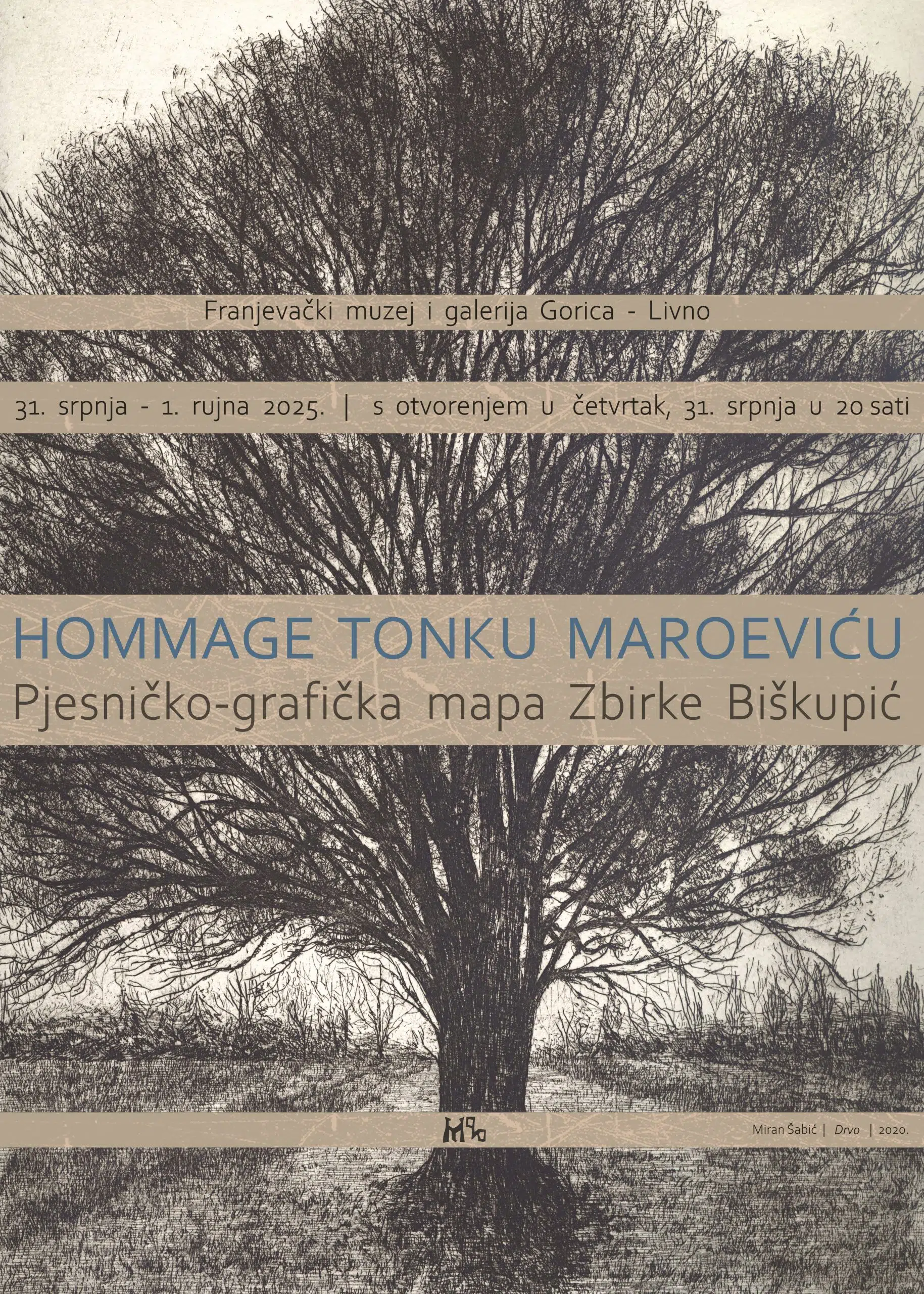 Predstavljanje pjesničko-grafičke mape ‘Hommage Tonku Maroeviću’ u Livnu