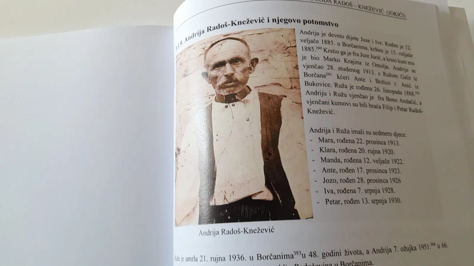 „Rodoslovlje roda Radoš – Knežević – Jokići“ povod rodbinskom okupljanju u Tomislavgradu