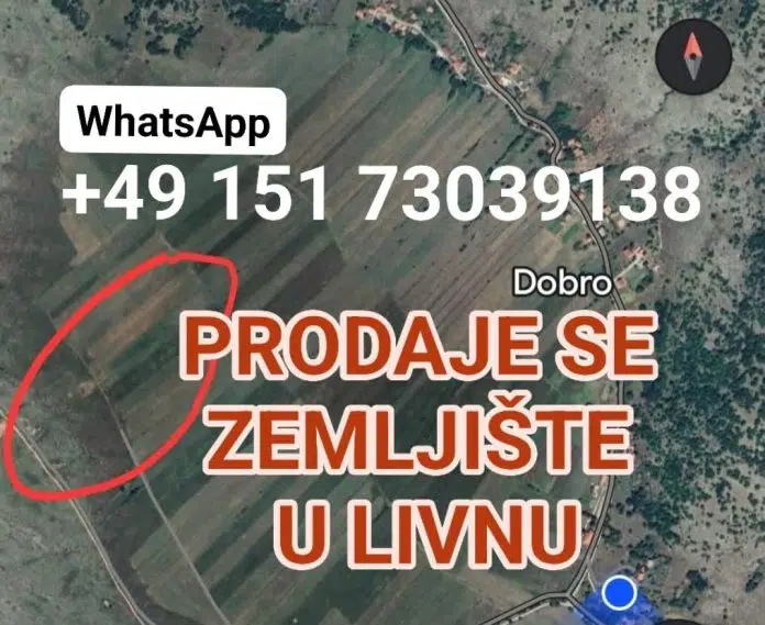 Prodaje se zemljište u Livnu
