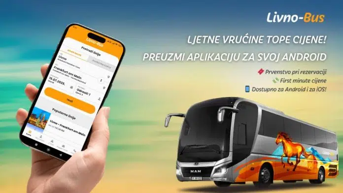 Livno Bus lansirao mobilnu aplikaciju – dostupna za Android i