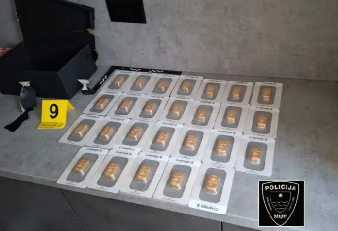 Policijska akcija u Hercegovini: Zaplijenjeno zlato u vrijednosti preko milijun