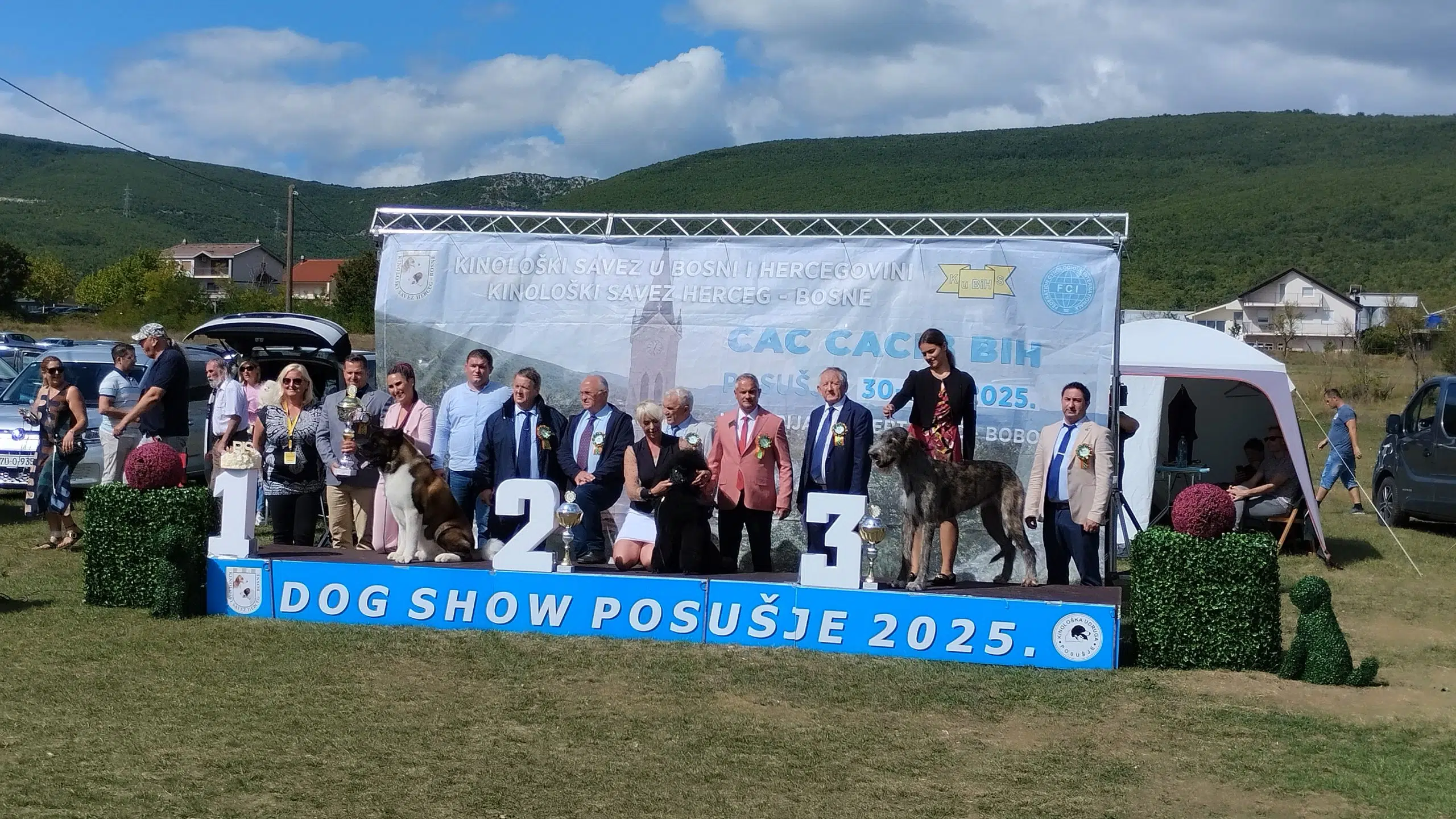 Održana međunarodna izložba pasa u Posušju: Više od 250 pasa iz 20 zemalja