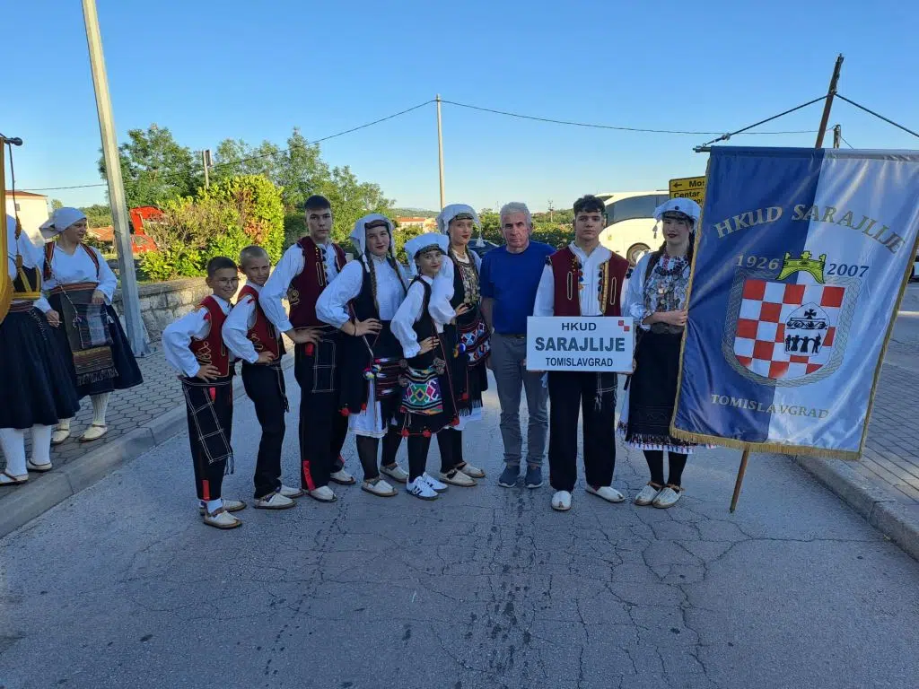 HKUD Sarajlije gostovalo na jubilarnim 70. Danima berbe grožnja u Čitluku