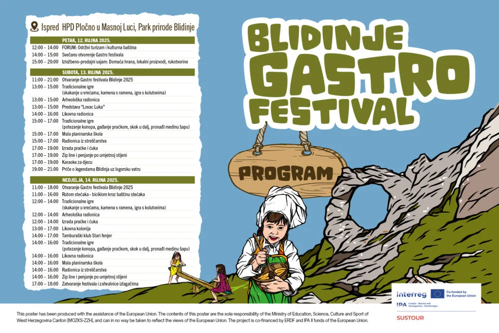 Udruga umirovljenika Ljubuški organizira besplatan izlet na Blidinje u petak, 12. rujna