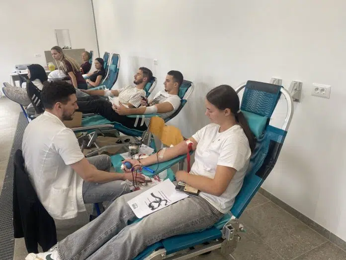Ljubuški srednjoškolci darovali 36 doza krvi