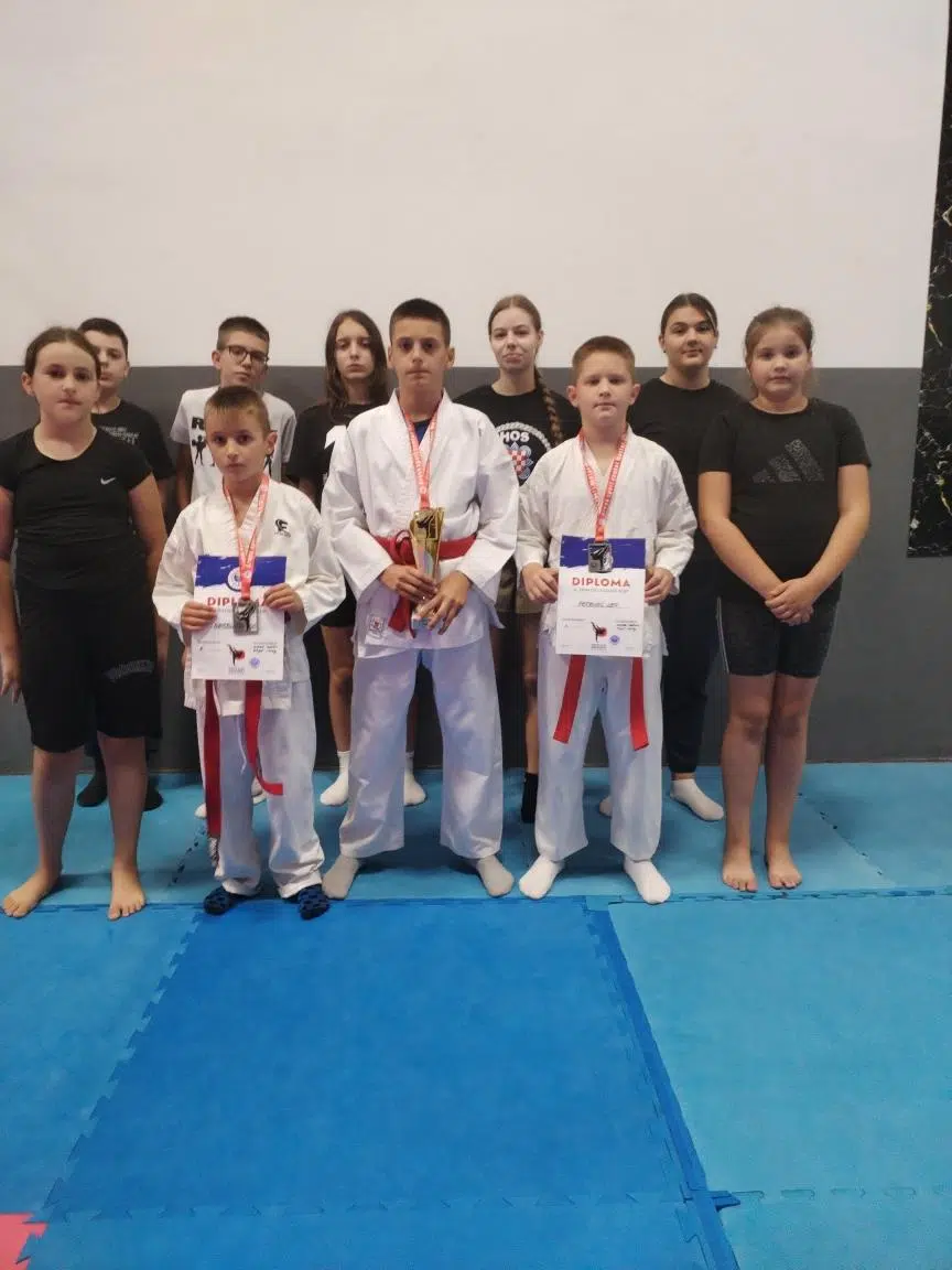 Karate klub Klobuk uspješan na 4. Zrinjskom karate kupu u Mostaru