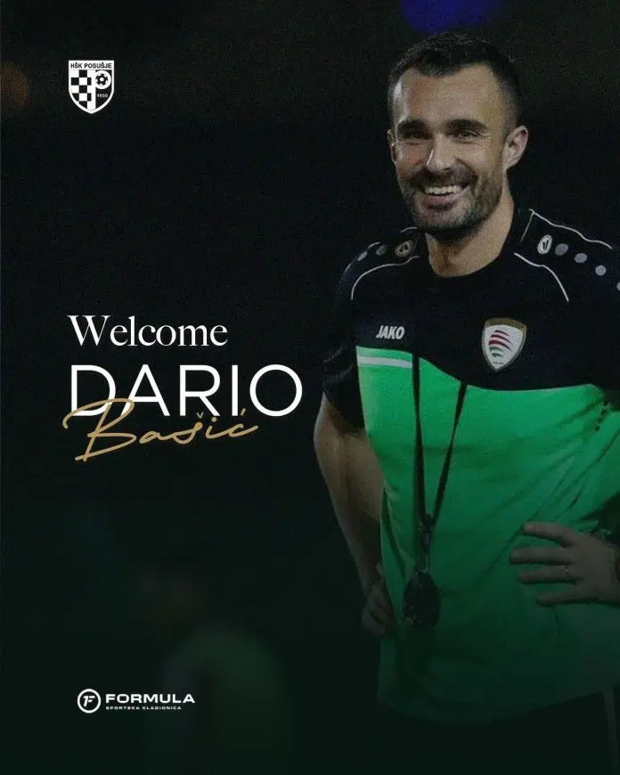 Dario Bašić novi šef stručnog stožera HŠK Posušje