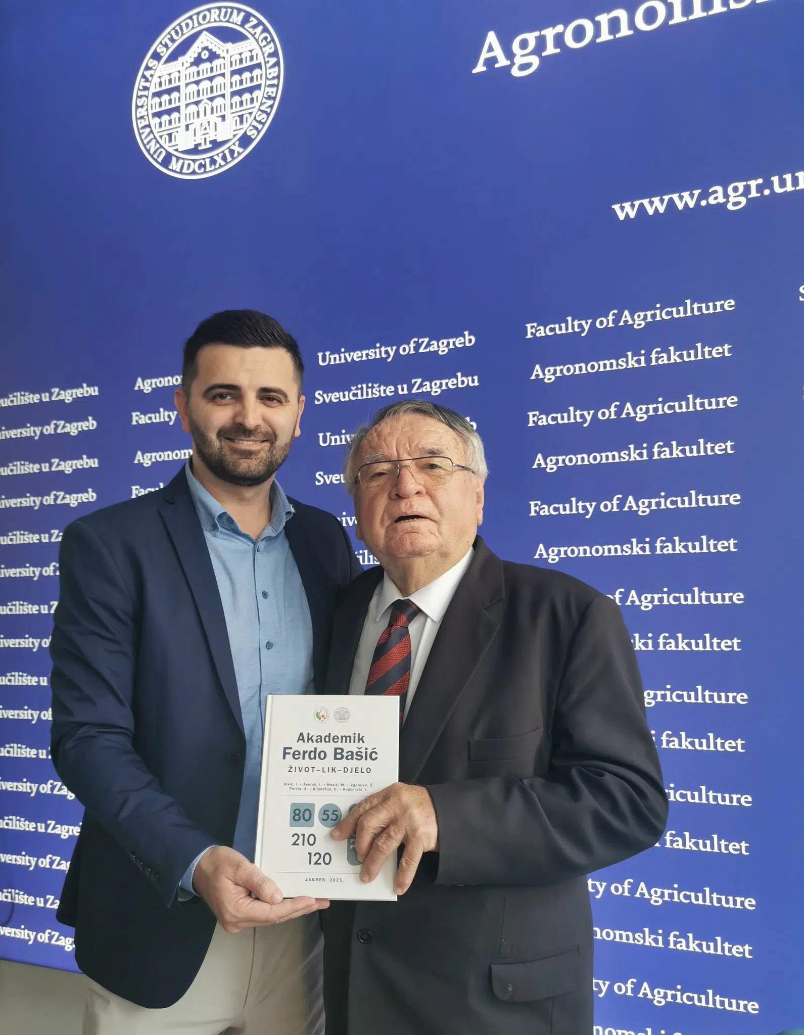 Predstavljena monografija “Akademik Ferdo Bašić: ŽIVOT – LIK – DJELO” na Agronomskom fakultetu u Zagrebu