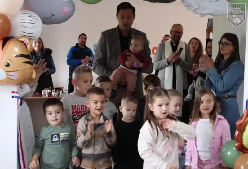 FOTO/VIDEO: Danas je svečano otvoren Dječji vrtić u Grabovici-Tomislavgrad