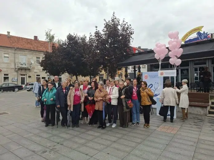 Livno: Na Trgu kralja Tomislava započela kampanja Ružičasti listopad