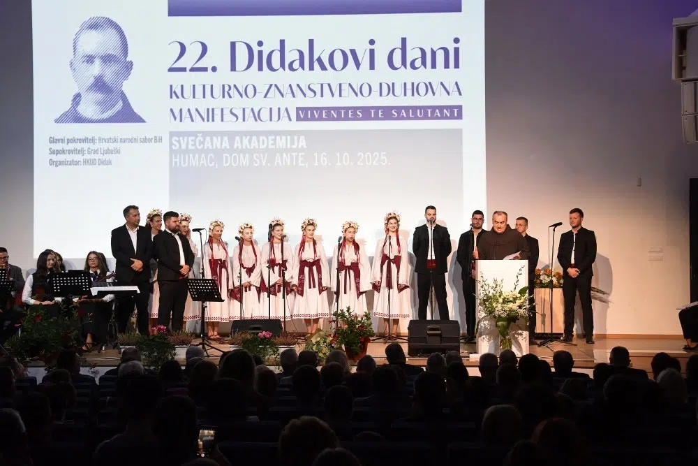 Održana akademija povodom 22. Didakovih dana, dodijeljena priznanja