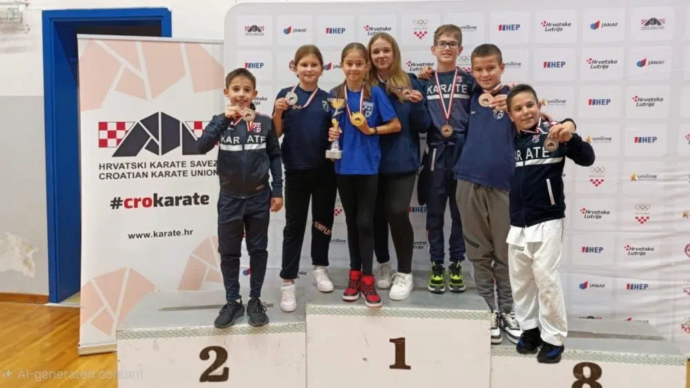 Sedam odličja za KK Brotnjo-Hercegovina na Prvenstvu Hrvatske za mlađe uzraste