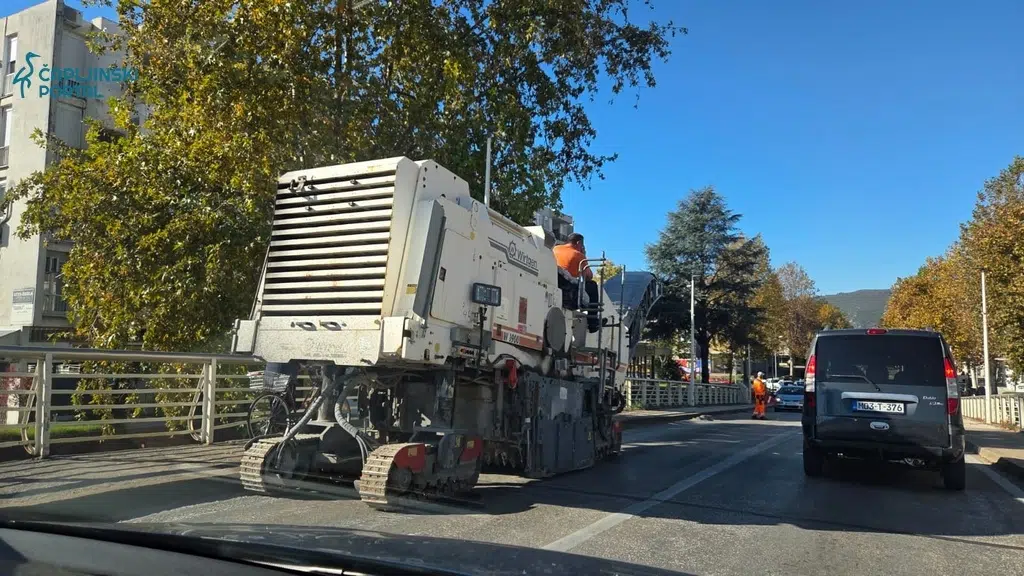 FOTO | Radovi na mostu dr. Franje Tuđmana izazvali zastoje na ulazu u grad