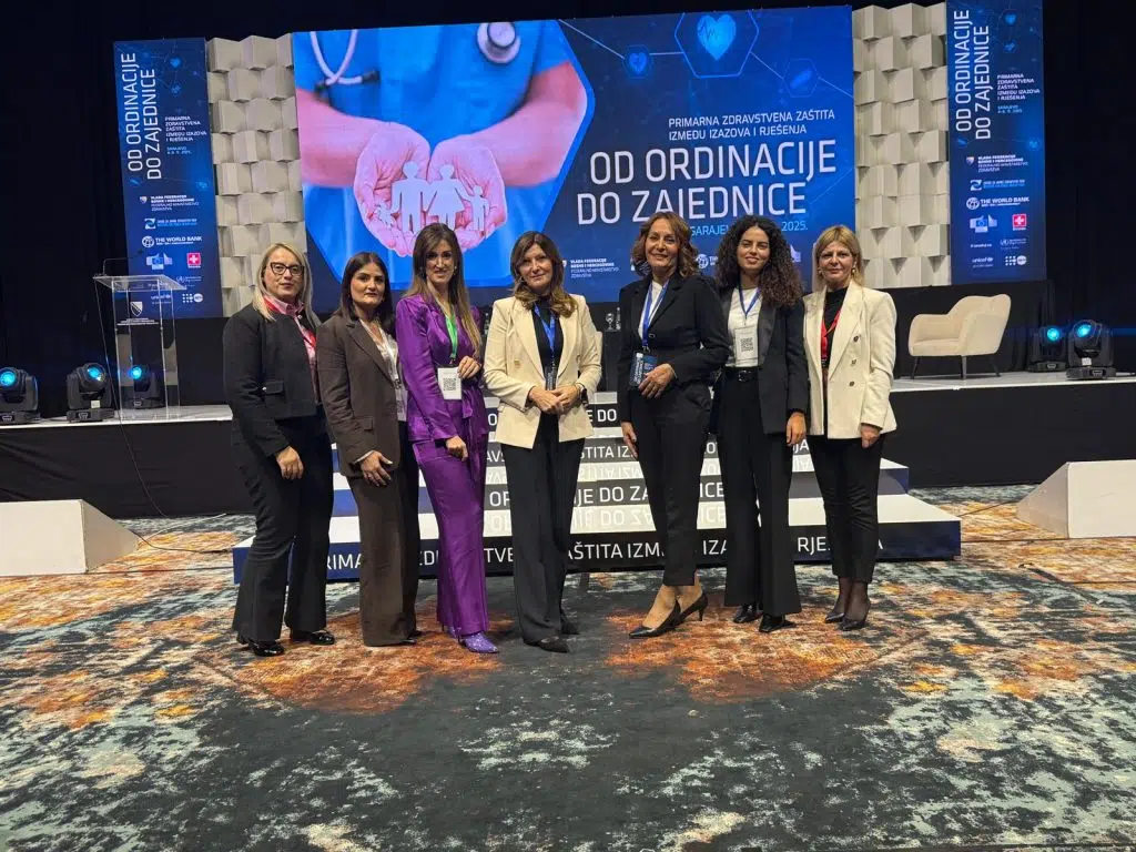 Djelatnice Doma zdravlja Tomislavgrad u Sarajevu na konferenciji, ravnateljica Živković sudjelovala u panel-diskusiji