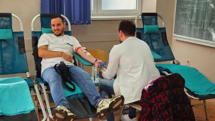 FOTO | U Čapljini započela 7. akcija dragovoljnog darivanja krvi
