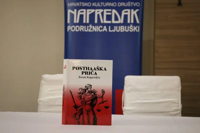 HKD Napredak Ljubuški: Održano predstavljanje knjige “Posthaaška priča” (FOTO/AUDIO)