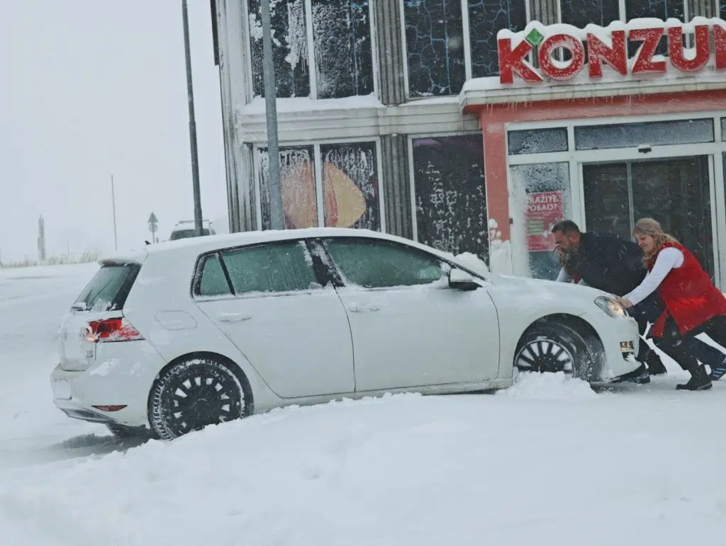 Tomislavgrad u snijegu – današnja razglednica