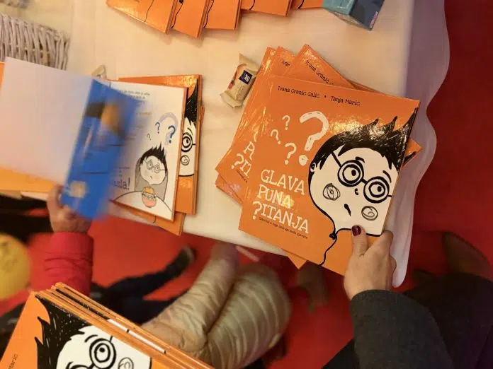 Promocija slikovnice „Glava puna pitanja“ uljepšala adventski ugođaj u Ljubuškom