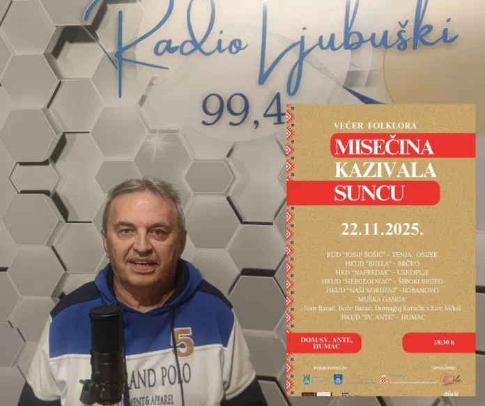 HKUD Sv.Ante Humac: Sutra Večer folklora ‘Misečina kazivala suncu’“