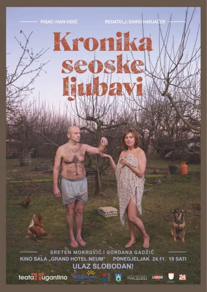 NAJAVA: Komedija “Kronika seoske ljubavi” u ponedjeljak u Neumu
