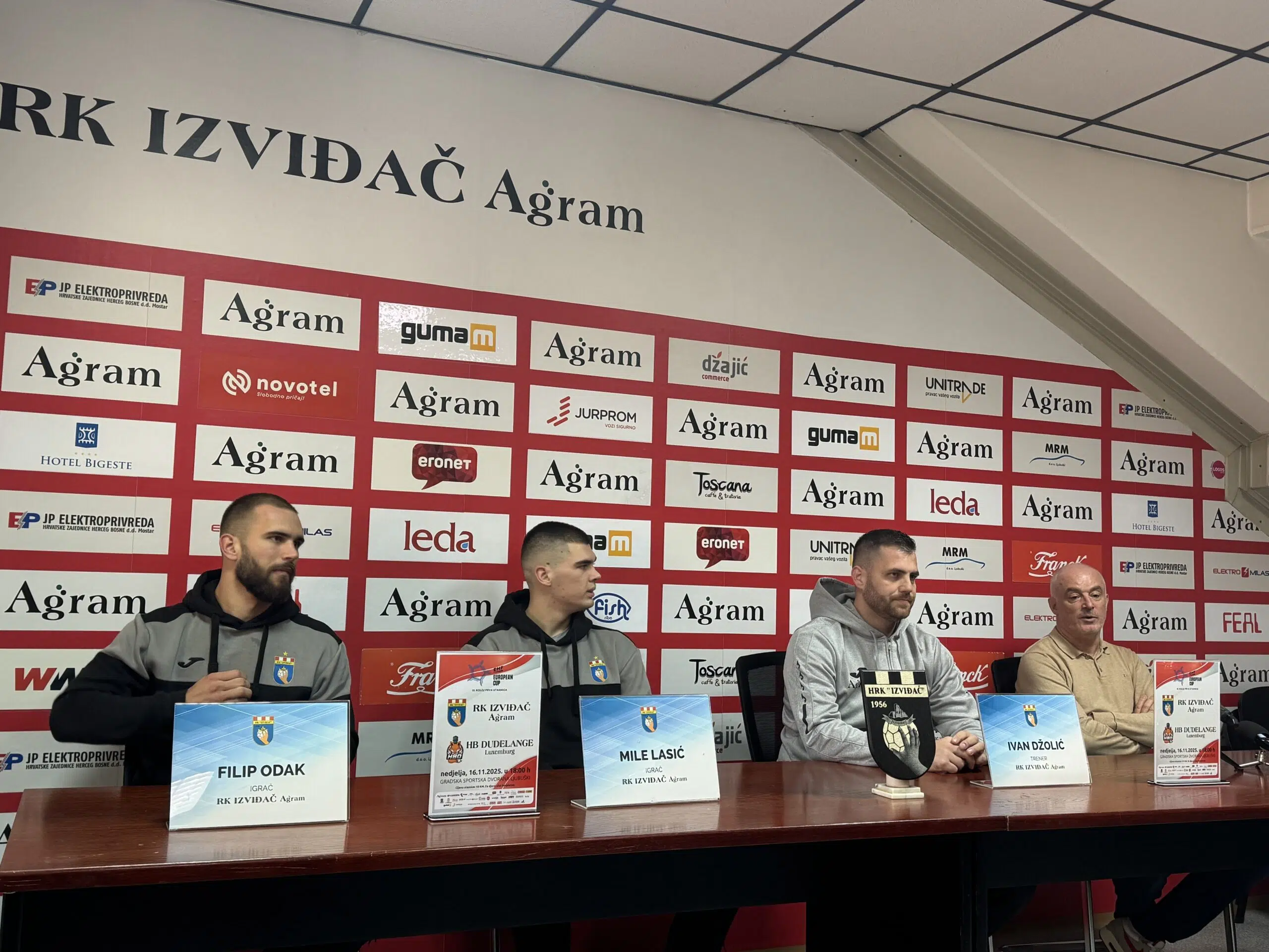 Održana konferencija za medije pred utakmicu protiv Dudelange-a