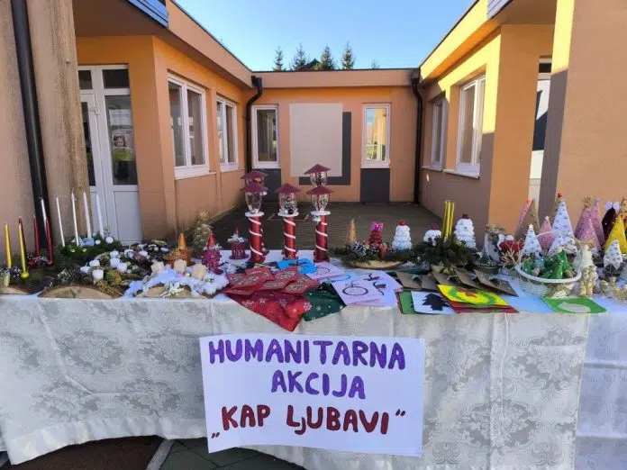 Dječji vrtić Tomislavgrad organizirao humanitarnu božićnu akciju za „Kap ljubavi”
