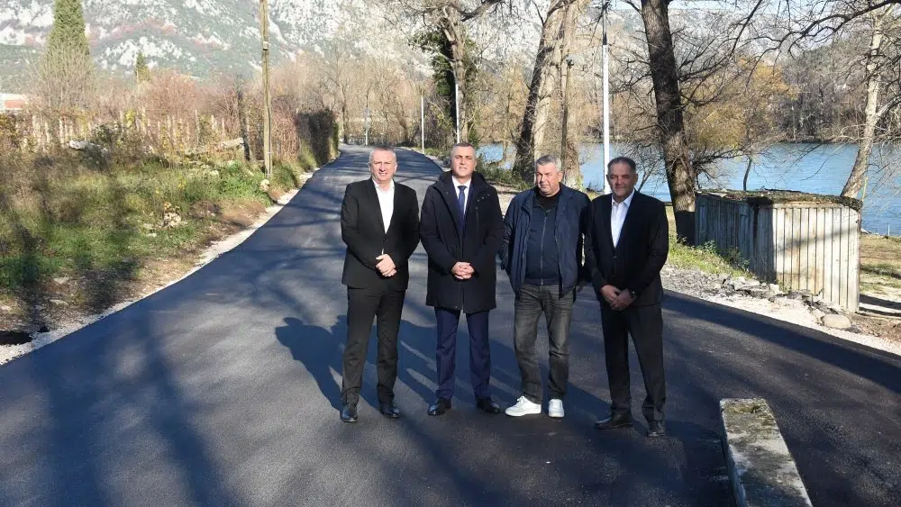 Završena obnova priključne ceste u Biletić Polju