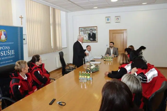 Prijem za sudionike projekata „Gerontodomaćice“ i „Srce Posušja“: Briga za
