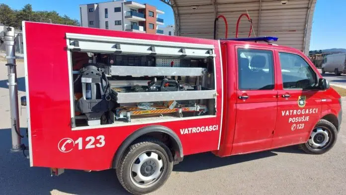 U Posušju gorio osobni automobil