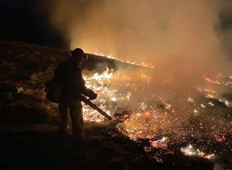FOTO/VIDEO: POŽARI VEČERAS na Zavelimu i Tušnici-gori!