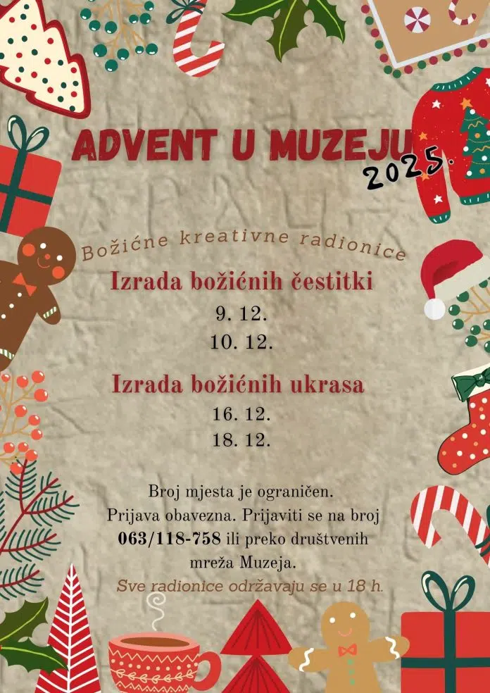 Franjevački muzej Humac poziva: Adventske radionice za male i velike