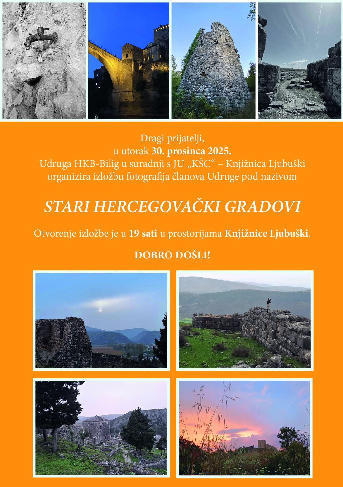 Ljubuški: HKB Bilig poziva na izložbu fotografija