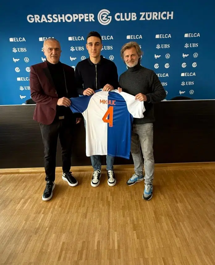 FOTO Luka Mikulić potpisao za Grasshopper