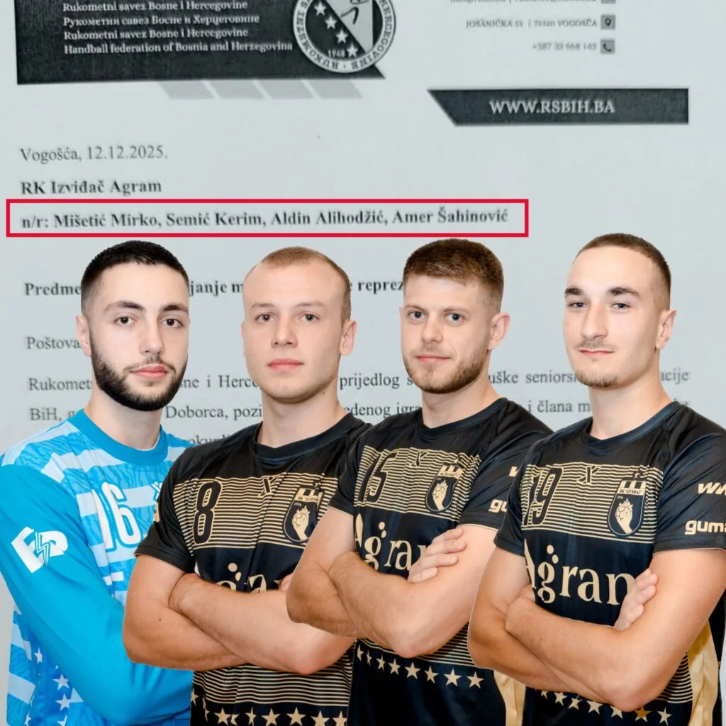 Četiri rukometaša Izviđača u Hrvatskoj, devet u BiH reprezentaciji, deset u mlađim selekcijama Hrvatske i BiH
